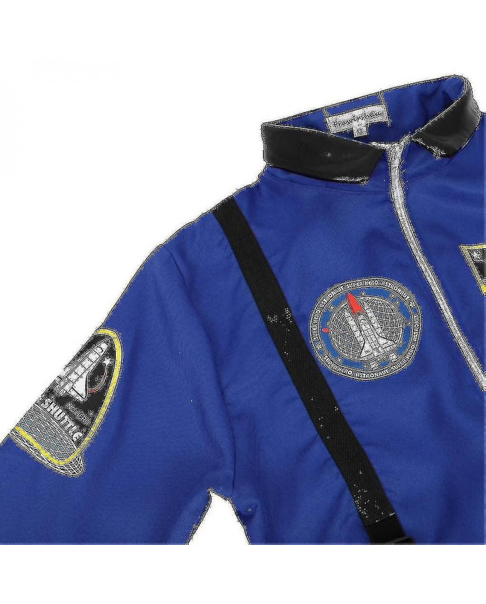 ZZY-Astronaute Costume Costume Spatial Pour Adultes Cosplay Costumes Fermeture Éclair Halloween Costume Couple Vol [...]