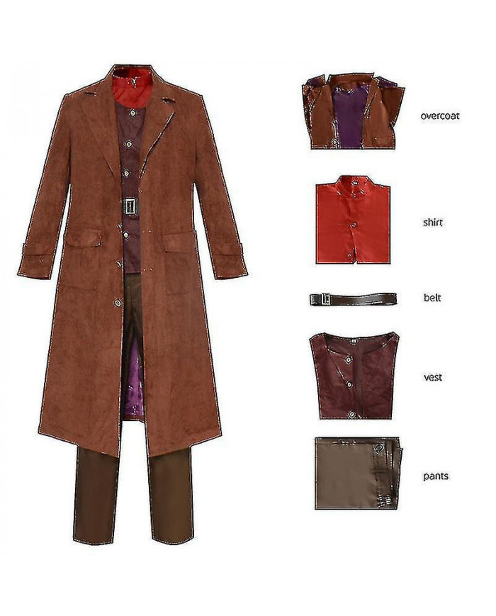 Rubeus Hagrid Cosplay Costume Ensemble Complet Pour Adultes Halloween Déguisements Costume De Carnaval