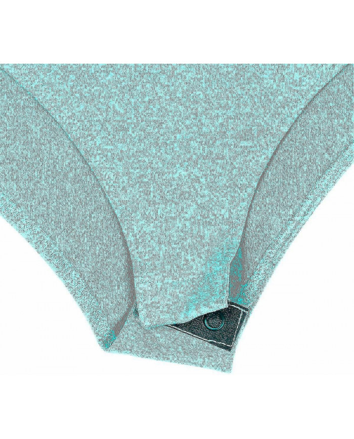 Manches longues Col Tortue Corps Combinaison-Respirant Coton Stretch