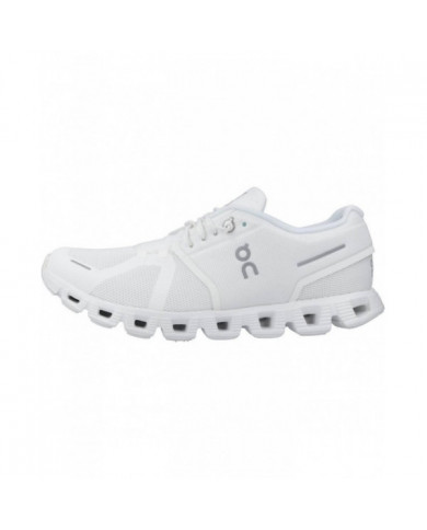 On Running Sport / Cloud 5 Chaussures Blanches Non Teintes