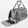 Dog Bag - Transport Bag For Pets - Grey - Convenient And Stylish Dog Bag - Transport Bag For Pets - Grey - Convenient And Stylish