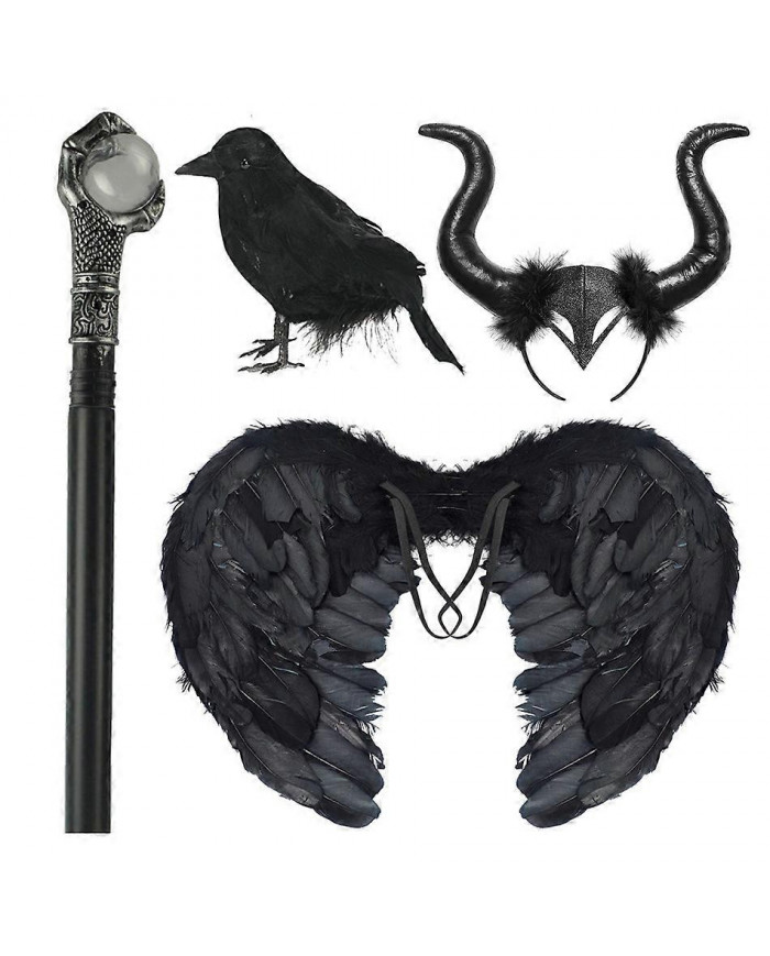 Disney Filles Maléfique Robe Enfants Méchante Reine Fée Halloween Costume Enfants Démon Reine Vêtements Carnaval [...]