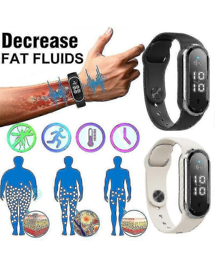 Bracelet magnétique de haute technologie en forme de corps à ultrasons-komo Lymph Drainage Magnetic Bracelet