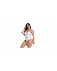 Women's Bustier Corset Top Sexy Lingerie Sets Black Satin Waist Cincher