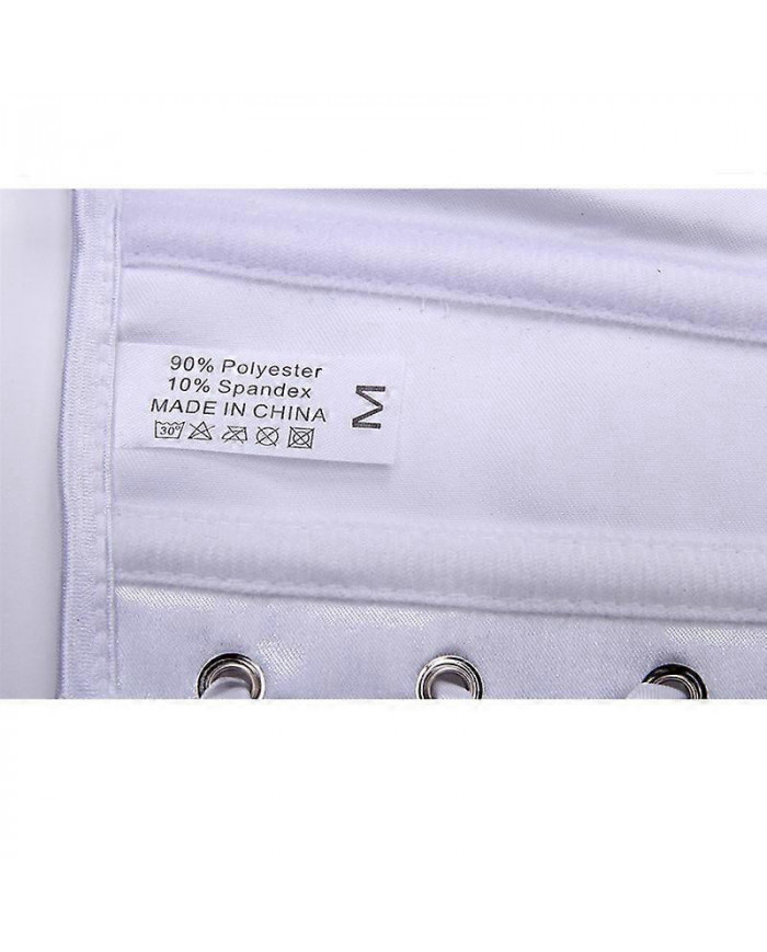 Women's Bustier Corset Top Sexy Lingerie Sets Black Satin Waist Cincher