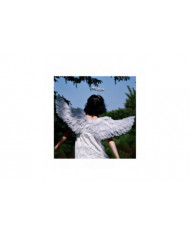 Naievear ange plume ailes avec sangles élastiques couleur vive léger costume cosplay ailes photographie accessoires