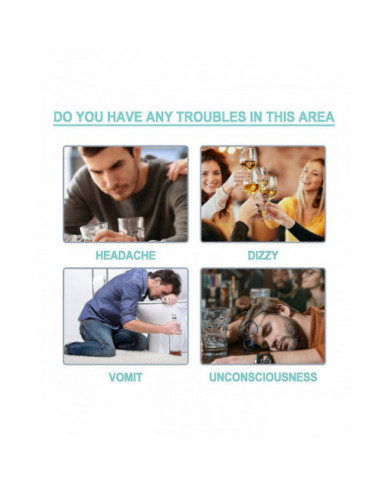 Bracelet magnétique anti-alcool, efficace pour réduire la consommation d’alcool, bracelet de thérapie magnétique [...]