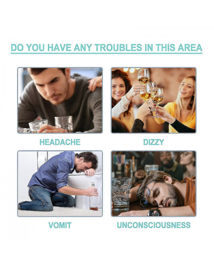 Bracelet magnétique anti-alcool, efficace pour réduire la consommation d’alcool, bracelet de thérapie magnétique [...]