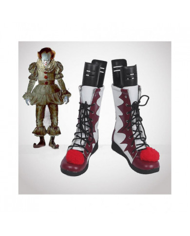 Stephen King's It Pennywise Chaussures Masque Cosplay Scary Clown Bottes Hommes Personnalisé Halloween Noël Cos [...]