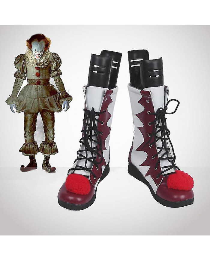 Stephen King's It Pennywise Chaussures Masque Cosplay Scary Clown Bottes Hommes Personnalisé Halloween Noël Cos [...]