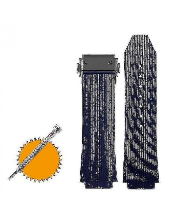 Bracelet de montre pour Hublot Big Bang Silicone 25 * 19mm étanche Bracelet de montre pour hommes Chaîne Montre [...]