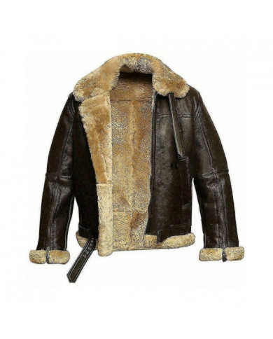 2023 Hommes Raf Aviator Veste Manteau Bomber Pilote Vol