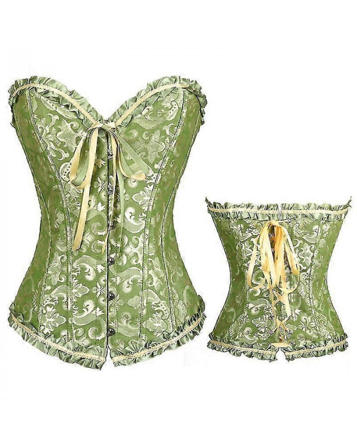 Corsets pour femmes Gothic Bustier Corset Top, Halloween Bustiers Corsets pour femmes