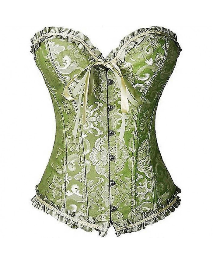 Corsets pour femmes Gothic Bustier Corset Top, Halloween Bustiers Corsets pour femmes