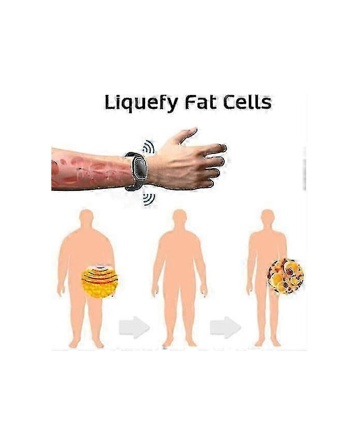 Ultrasons Weightloss Watch-slimwe Body Shape Wristband Sport Watch High-end Silicone Strap Nouveau