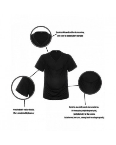 T-shirts Kangourou Papa Homme T-shirt Porte-bébé