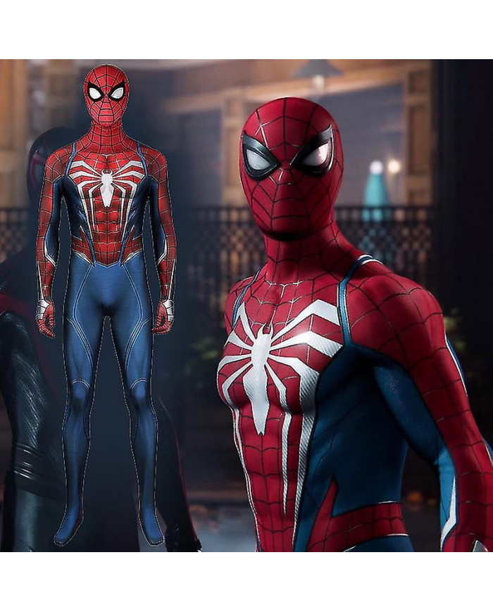 Hommes Garçon Spider Man Cosplay Costume Party Combinaison Ps5 Spider-man 2 Déguisement