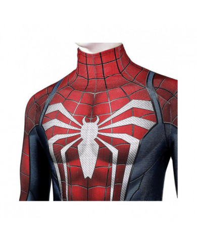 Hommes Garçon Spider Man Cosplay Costume Party Combinaison Ps5 Spider-man 2 Déguisement