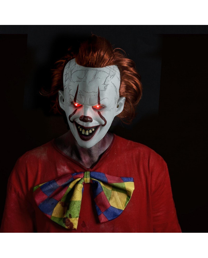 Effrayant Il Pennywise Creepy Clown Masque de clown Masque pour la décoration de cosplay