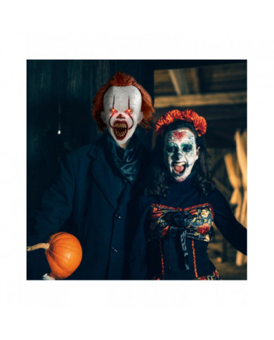 Effrayant Il Pennywise Creepy Clown Masque de clown Masque pour la décoration de cosplay