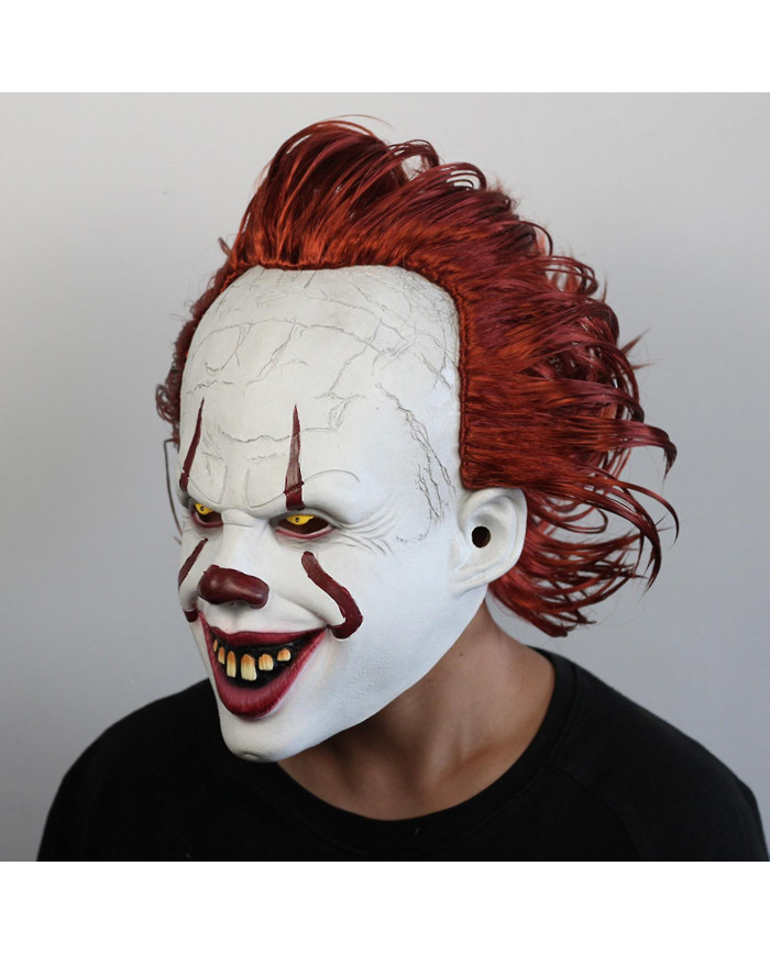 Effrayant Il Pennywise Creepy Clown Masque de clown Masque pour la décoration de cosplay