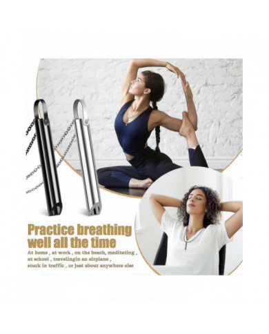 2x Arrêter de fumer Collier de respiration, collier de soulagement de l’anxiété, collier de respiration Aide à [...]