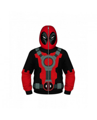 Enfants Garçons Deadpool Full Zipper Sweatshirt à capuche Tops Casual Sweats à capuche à manches longues Lâche [...]