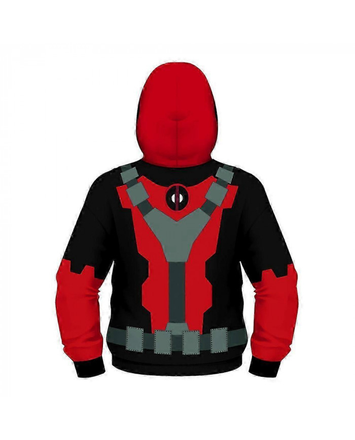 Enfants Garçons Deadpool Full Zipper Sweatshirt à capuche Tops Casual Sweats à capuche à manches longues Lâche [...]