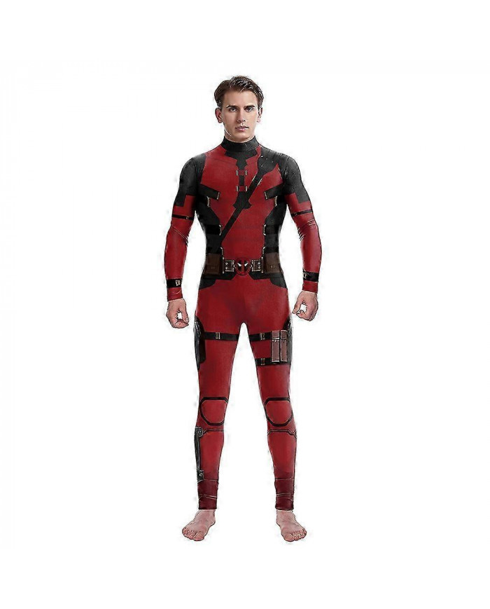 Wolverine Deadpool 3 Cosplay Costume Body Combinaison Halloween Hommes Déguisements Tenue