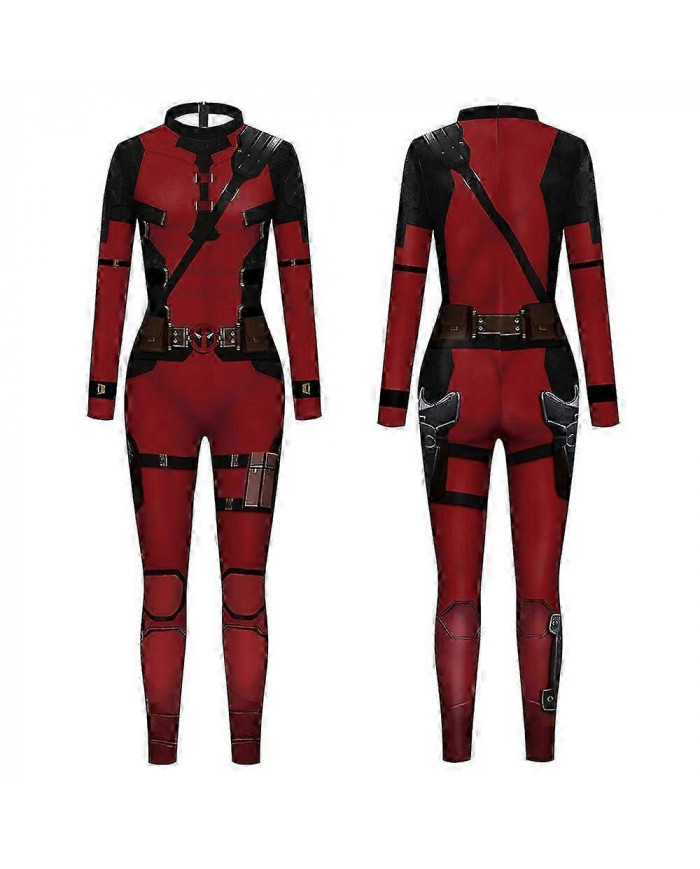 Wolverine Deadpool 3 Cosplay Costume Body Combinaison Halloween Hommes Déguisements Tenue