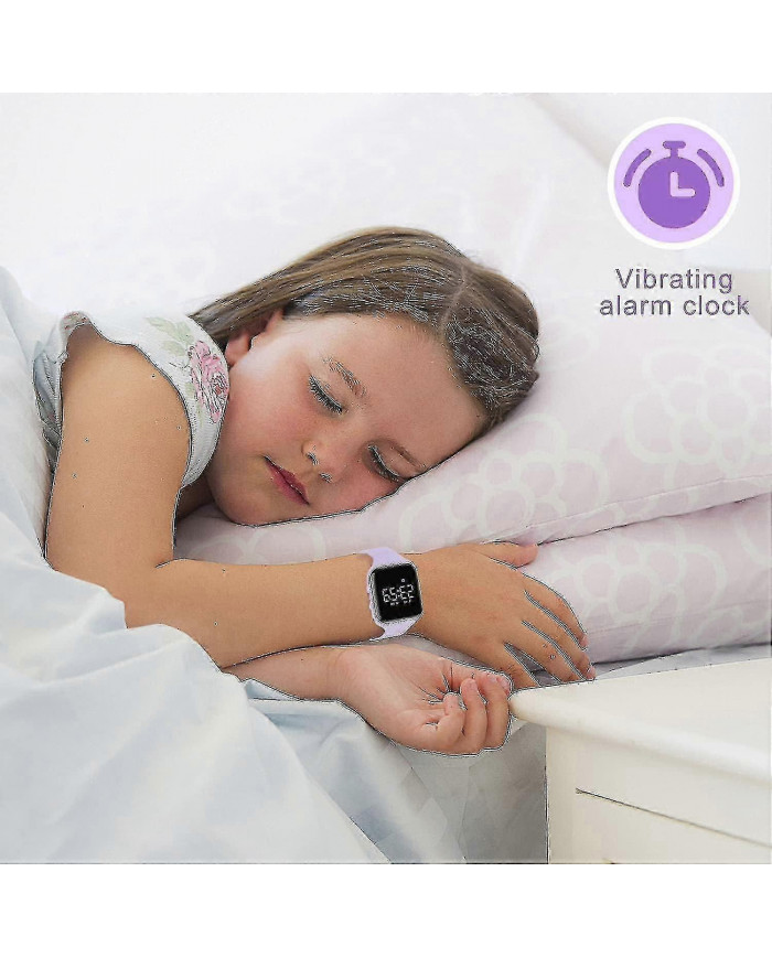 Montre pour enfants, montre numérique pour garçons filles, montre de sport avec tracker de fitness, réveil, [...]