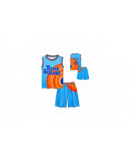 6-14 ans Kid Space Jam Jersey Outfits Basketball Survêtement