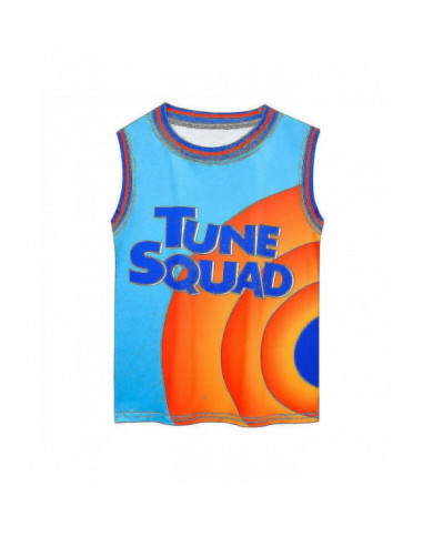6-14 ans Kid Space Jam Jersey Outfits Basketball Survêtement