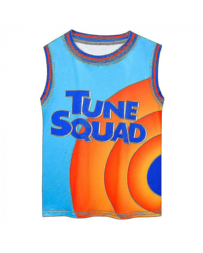 6-14 ans Kid Space Jam Jersey Outfits Basketball Survêtement