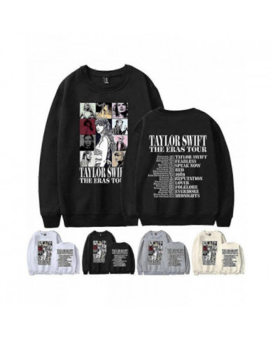 Taylor Swift The Eras Tour Unisexe Sweat-shirt Imprimé Manches Longues Col Ras Du Cou Casual Lâche Pull Tops Fans [...]