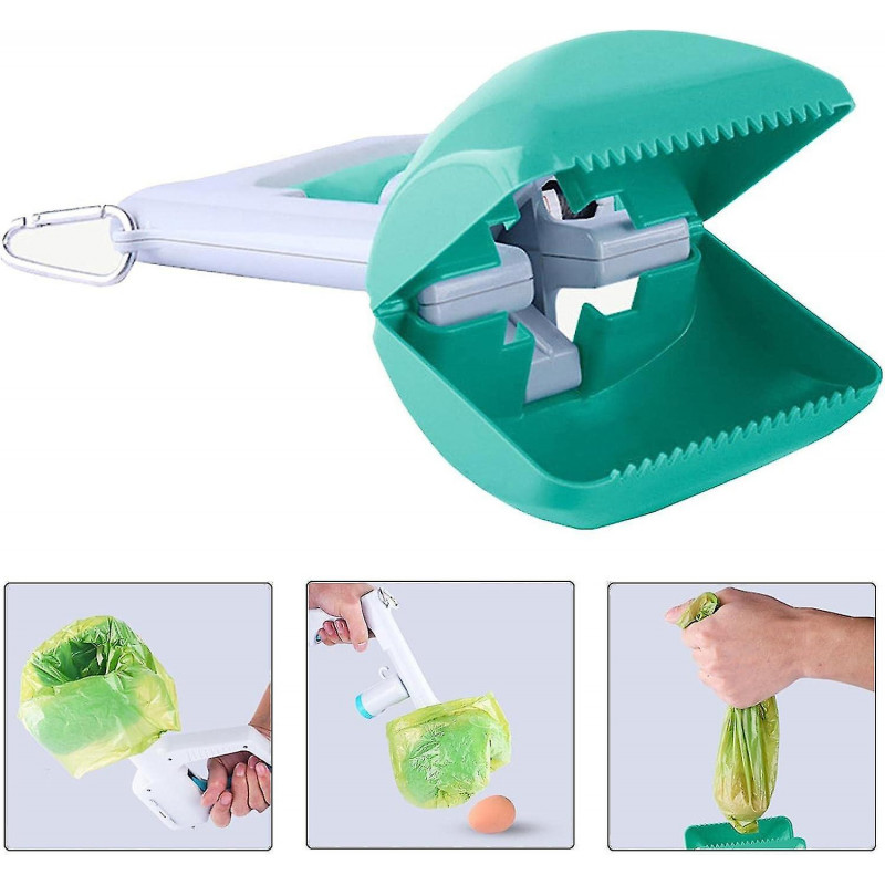 Dog Waste Picker - Easy Carriage Small Pet Pooper Scooper,high Strength Dog Poop Scooper Waste Clamp For Outdoor [...]