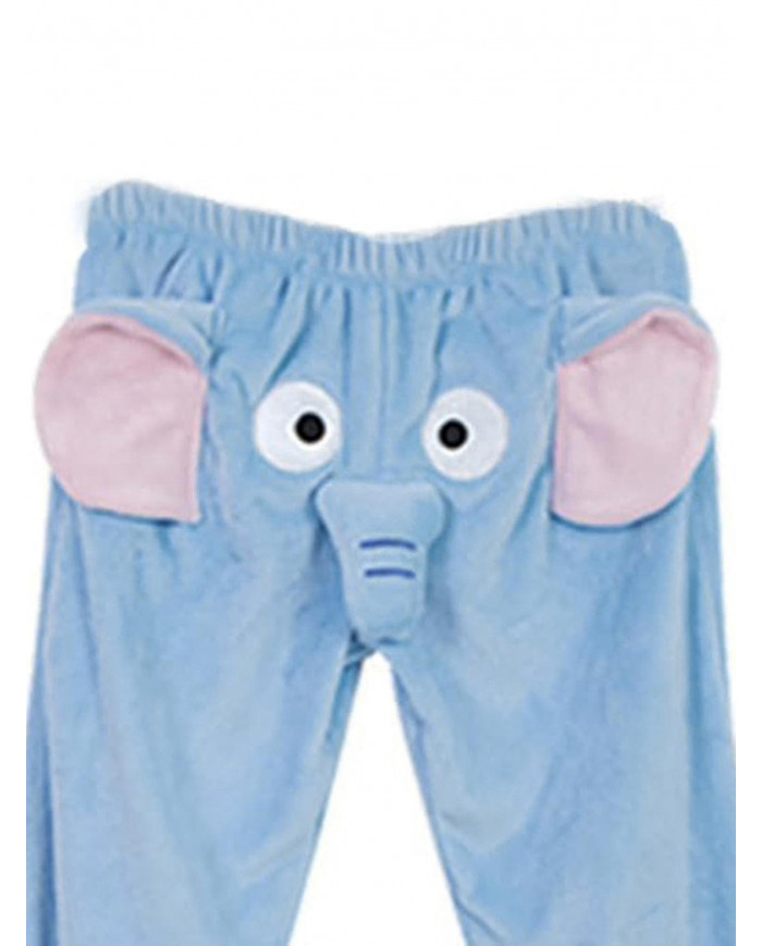 Drôle Éléphant Pantalon Femmes Hommes Lounge Pantalon Maison En Peluche Couple Pyjama Pantalon Cadeau Pour Petit Ami