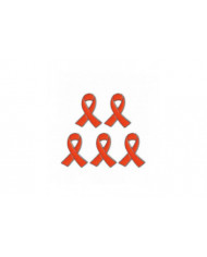 Ensemble de 5 rubans Broche Belle conception Ruban Enamel Pin Alloy Material