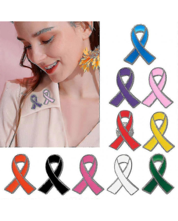 Ensemble de 5 rubans Broche Belle conception Ruban Enamel Pin Alloy Material