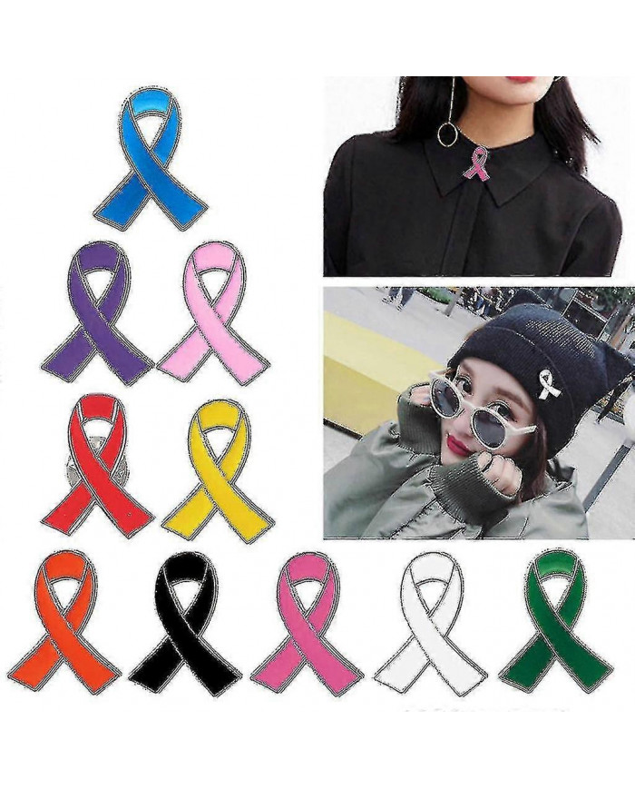 Ensemble de 5 rubans Broche Belle conception Ruban Enamel Pin Alloy Material