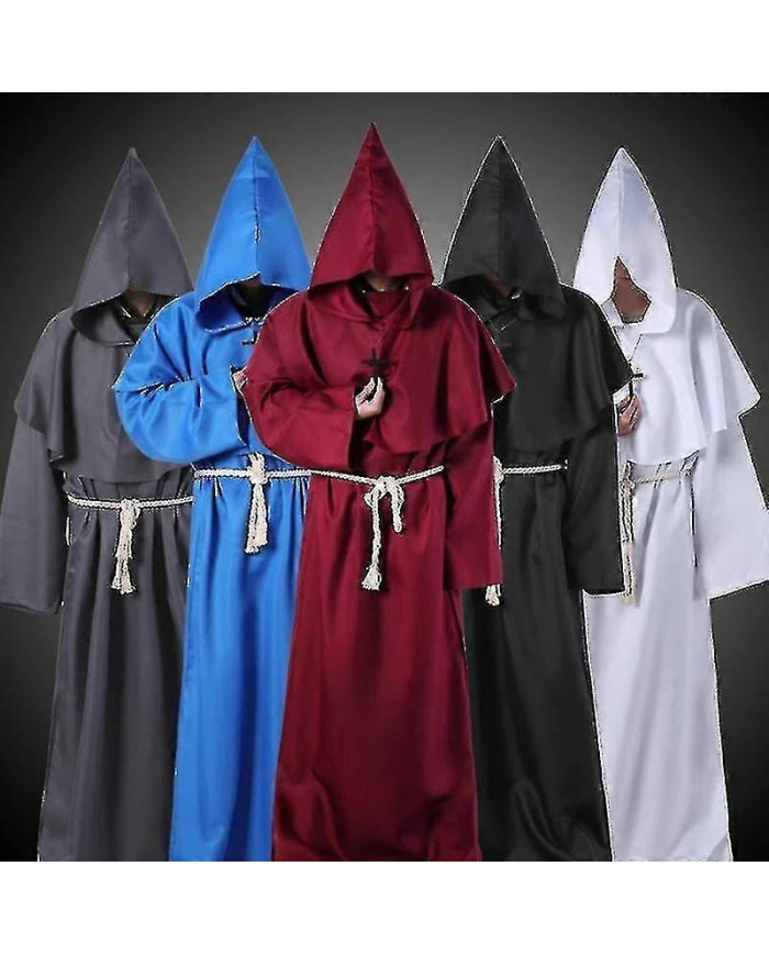 Peste Docteur Costumes Peste Docteur Masque Halloween Médiéval à capuche Rob Cosplay Masque Fête Halloween