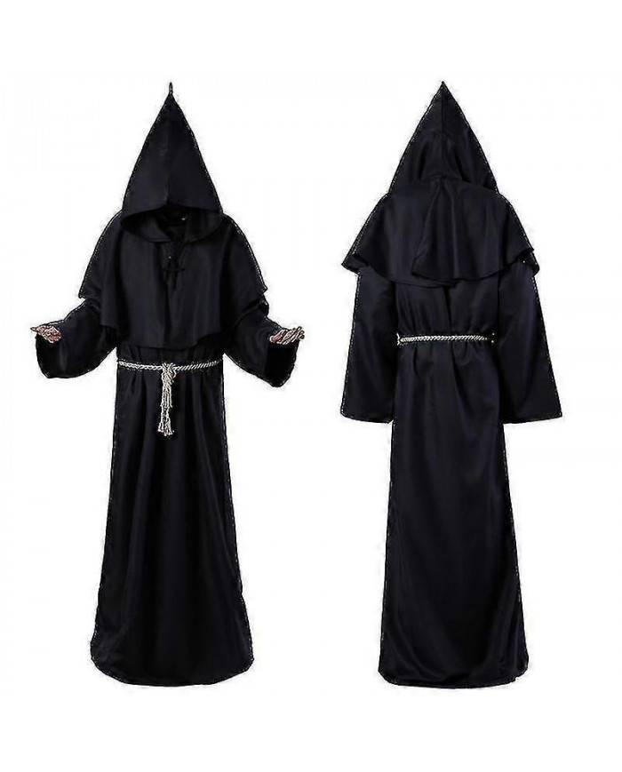 Peste Docteur Costumes Peste Docteur Masque Halloween Médiéval à capuche Rob Cosplay Masque Fête Halloween