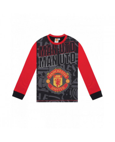 Manchester United Boys Pyjamas Long Sublimation Kids CADEAU DE FOOTBALL OFFICIEL