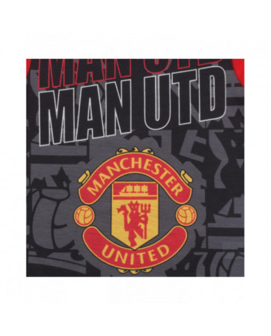 Manchester United Boys Pyjamas Long Sublimation Kids CADEAU DE FOOTBALL OFFICIEL