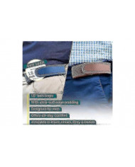 Beltbro Titan Ceinture élastique sans boucle pour hommes - convient aux passants de ceinture de 1,5 pouce Confort