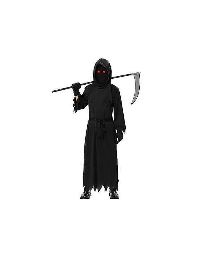 Costume de faucheuse aux yeux rouges pour les enfants de 4 à 12 ans - Costumes d’Halloween effrayants avec des [...]