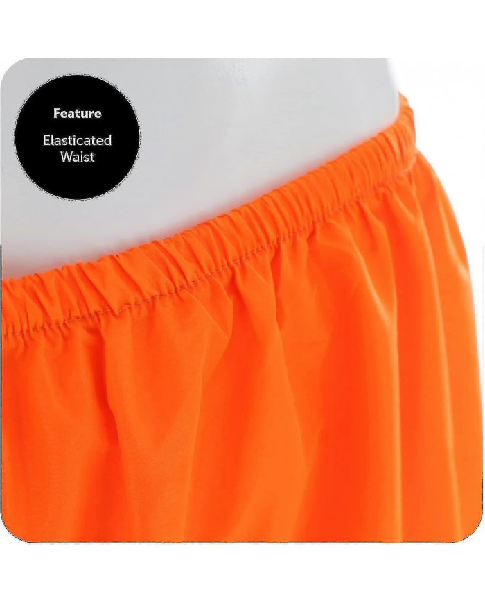 Adultes Prisonniers Condamné Orange Prisonnier Top Orange Pantalon Orange Assorti Cops Voleurs Tao