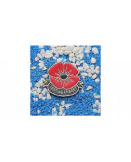 Rouge coquelicot épingles de peur que nous oublions émail coquelicot broche épingles pour femmes fleurs broches