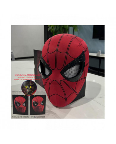 Mascara Spiderman Couvre-chef Masque Cosplay Yeux en mouvement Masque Spider Man 1:1 Élastique Jouets Adultes [...]