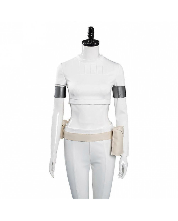 2024 Padme Cosplay Amidala Cape Battle Suit Film Space Battle Déguisement Femmes Femelle Fantasy Halloween [...]